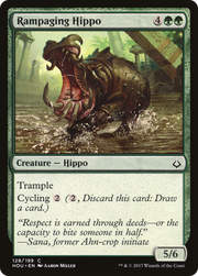 Rampaging Hippo (HOU) 128 - WZRD TCG
