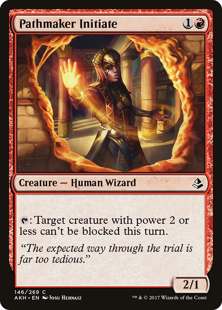 Pathmaker Initiate (AKH) 146 - WZRD TCG