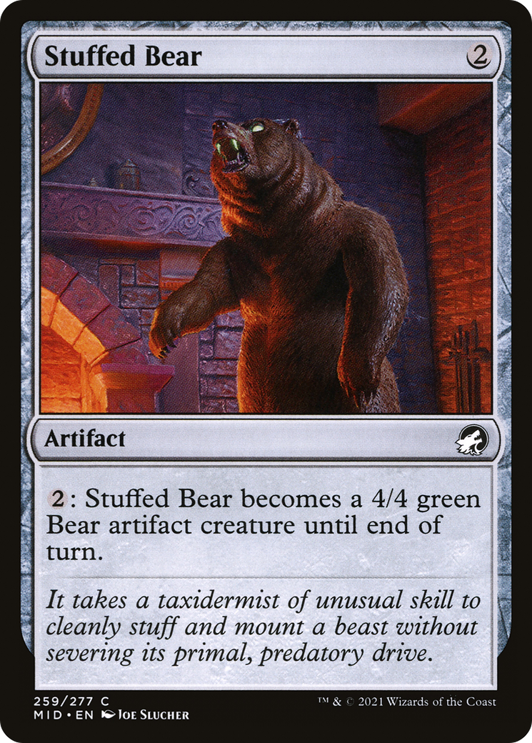 Stuffed Bear (MID) 259 - WZRD TCG