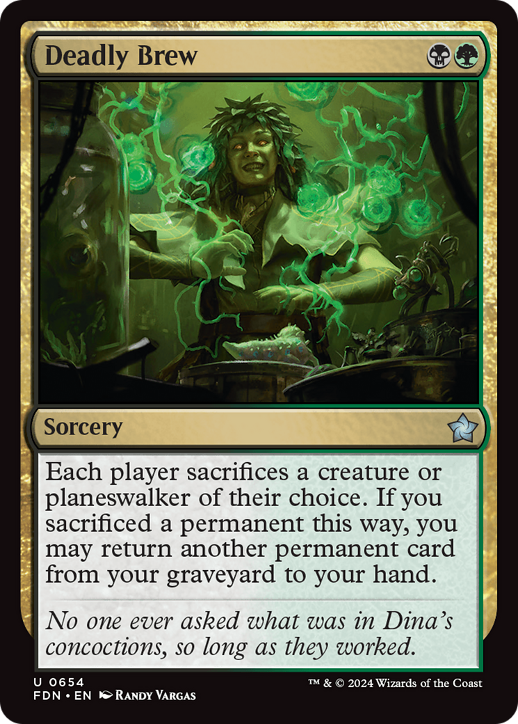 Deadly Brew (FDN) 654 - WZRD TCG