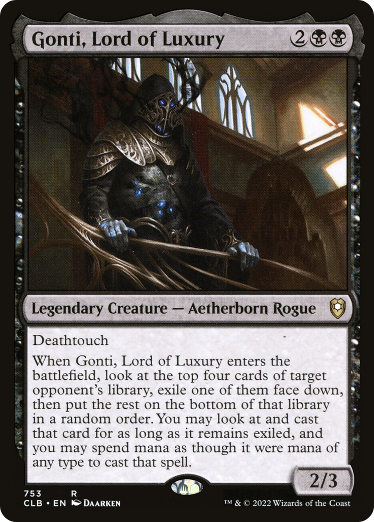 Gonti, Lord of Luxury (CLB) 753