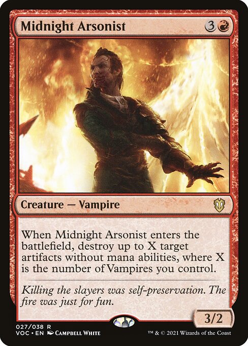 Midnight Arsonist front
