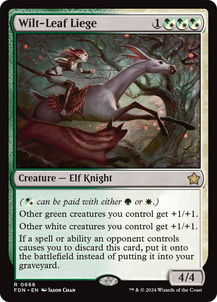 Wilt-Leaf Liege (FDN) 668 - WZRD TCG