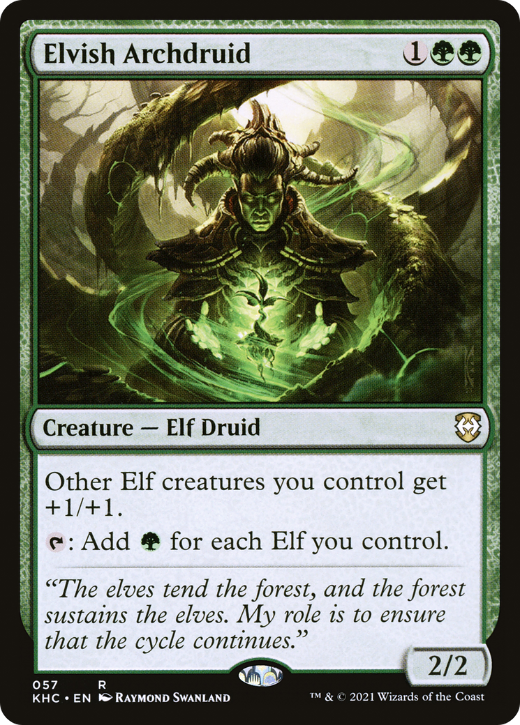 Elvish Archdruid (KHC) 57