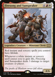 Firesong and Sunspeaker front