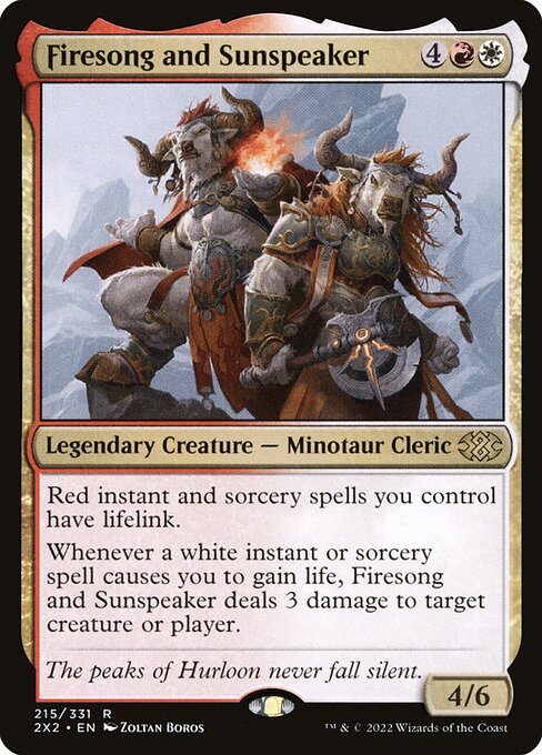 Firesong and Sunspeaker front
