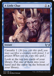 A Little Chat (SNC) 47 - WZRD TCG