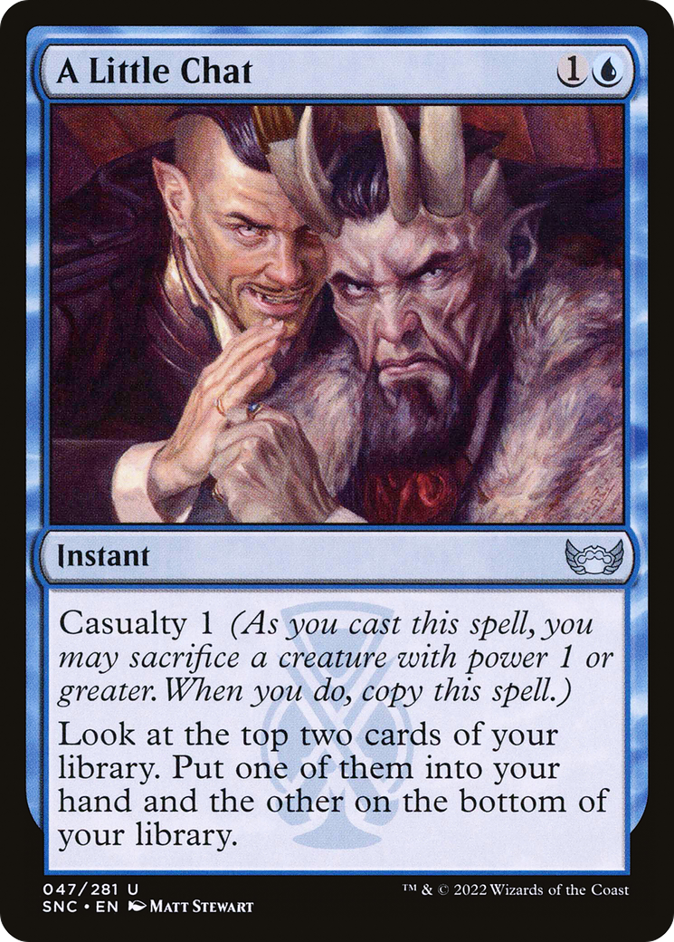 A Little Chat (SNC) 47 - WZRD TCG
