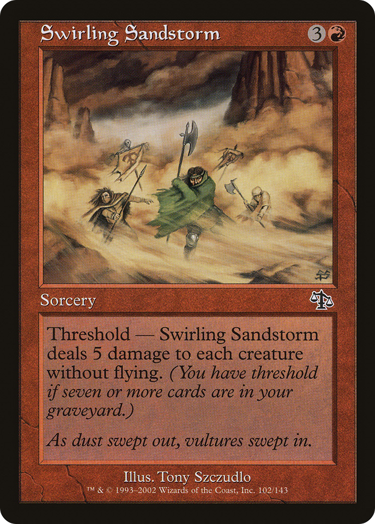 Swirling Sandstorm (JUD) 102 - WZRD TCG