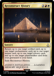 Reconstruct History (ACR) 97 - WZRD TCG