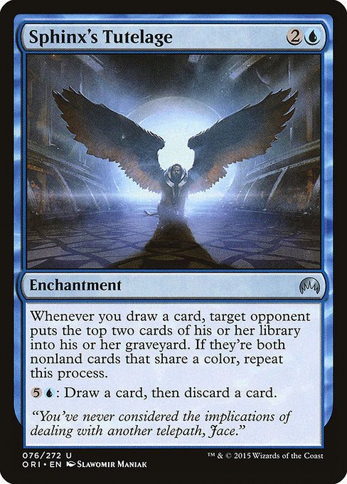 Sphinx's Tutelage front