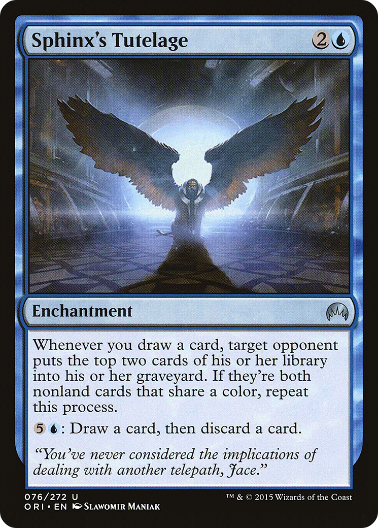 Sphinx's Tutelage (ORI) 76