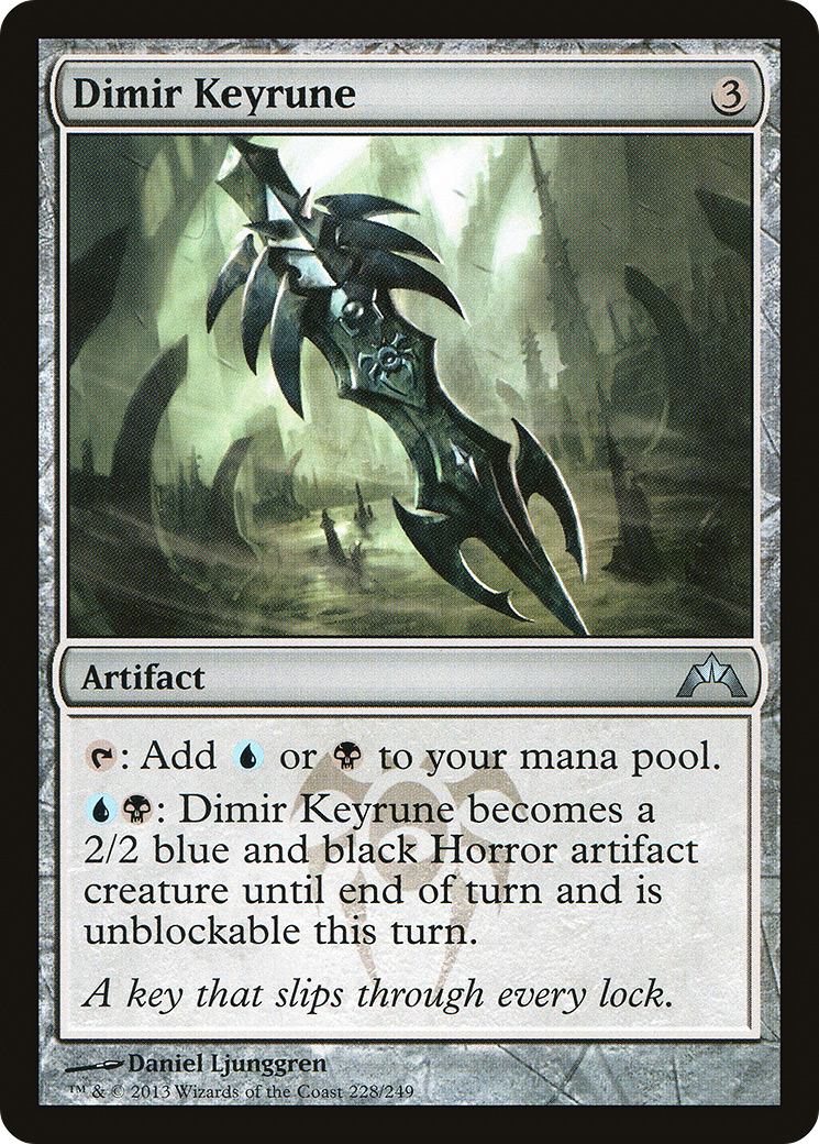 Dimir Keyrune (GTC) 228