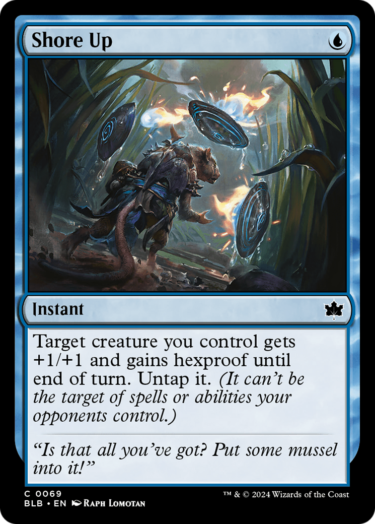 Shore Up (BLB) 69 - WZRD TCG