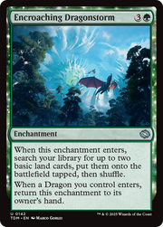 Encroaching Dragonstorm (TDM) 142 - WZRD TCG