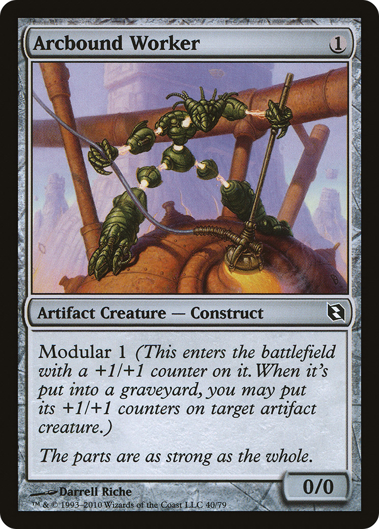Arcbound Worker (DDF) 40 - WZRD TCG