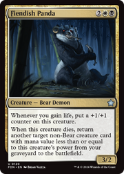 Fiendish Panda (FDN) 120 - WZRD TCG