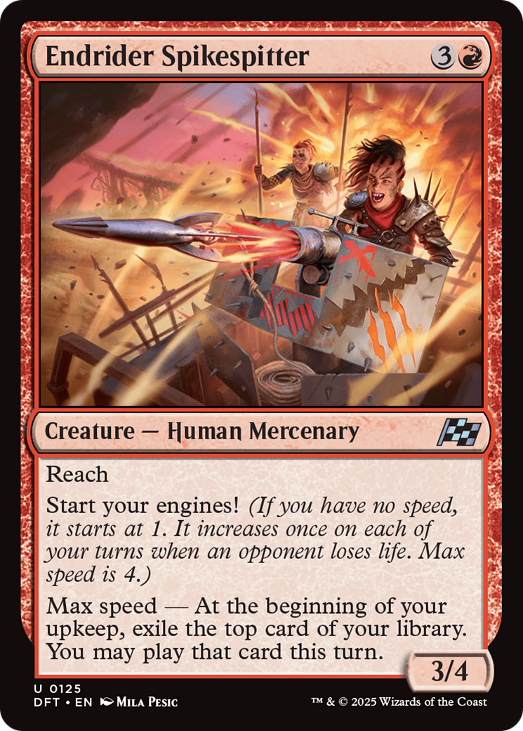 Endrider Spikespitter (DFT) 125 - WZRD TCG