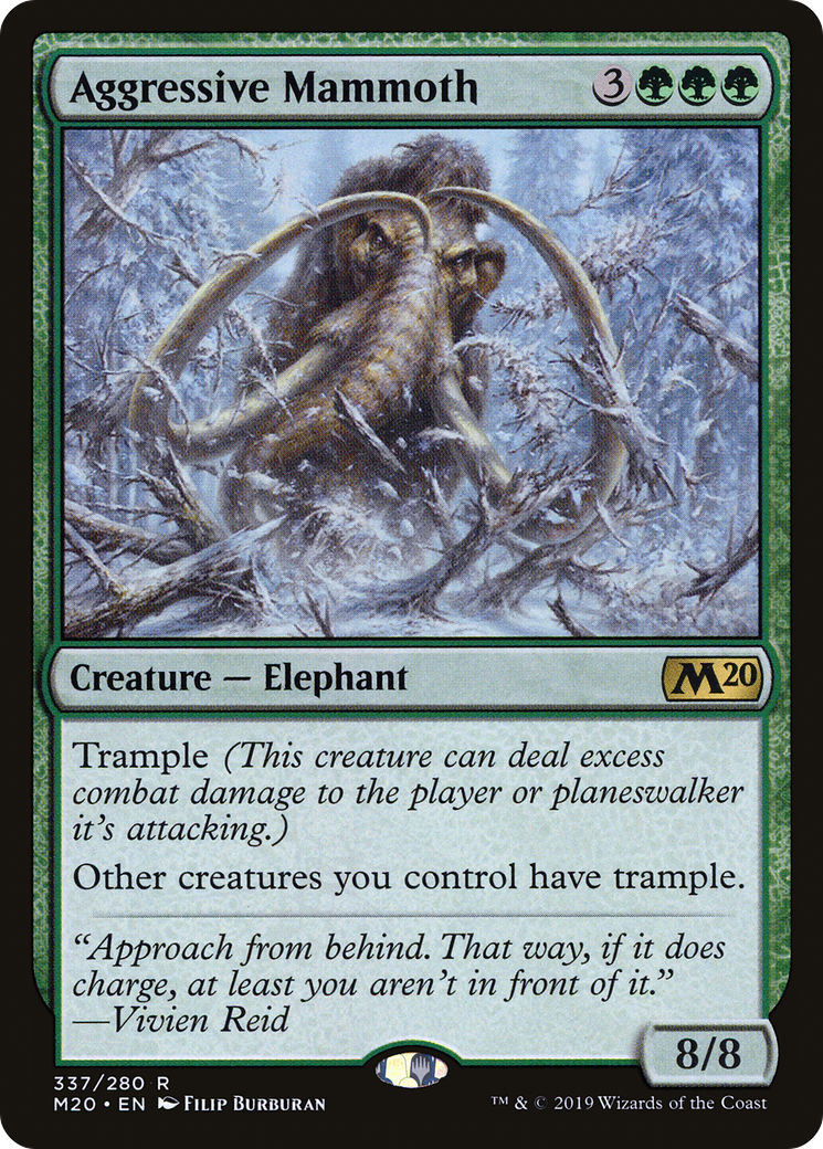 Aggressive Mammoth (M20) 337