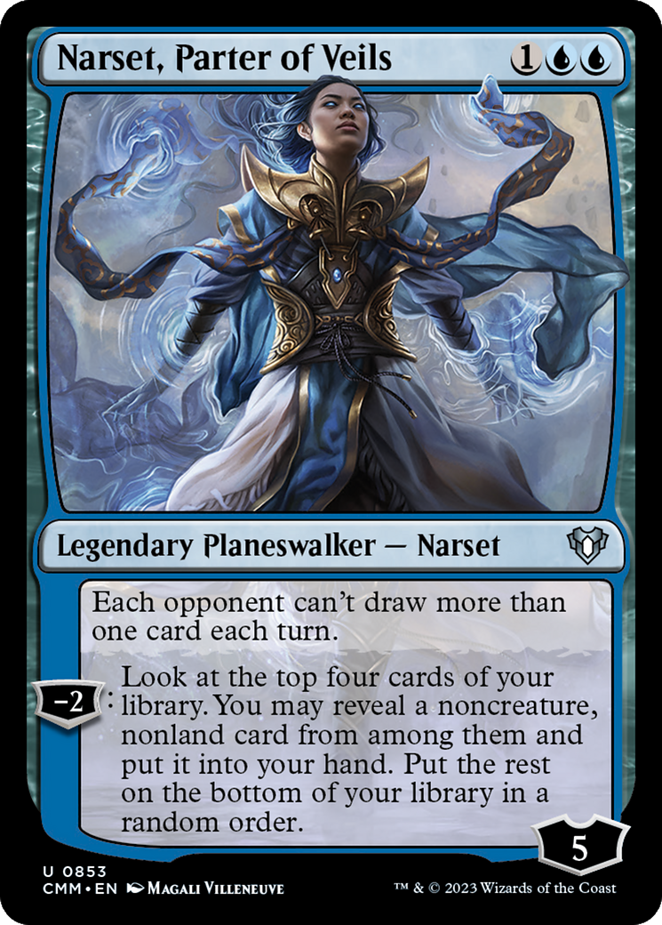 Narset, Parter of Veils (CMM) 853