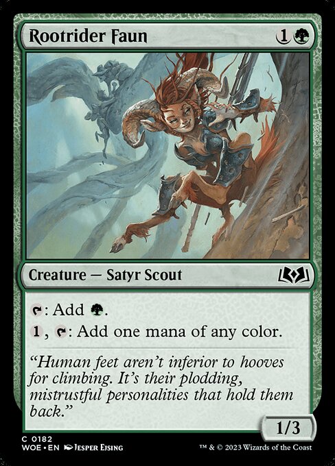Rootrider Faun front