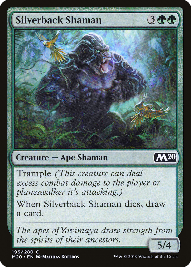 Silverback Shaman (M20) 195 - WZRD TCG