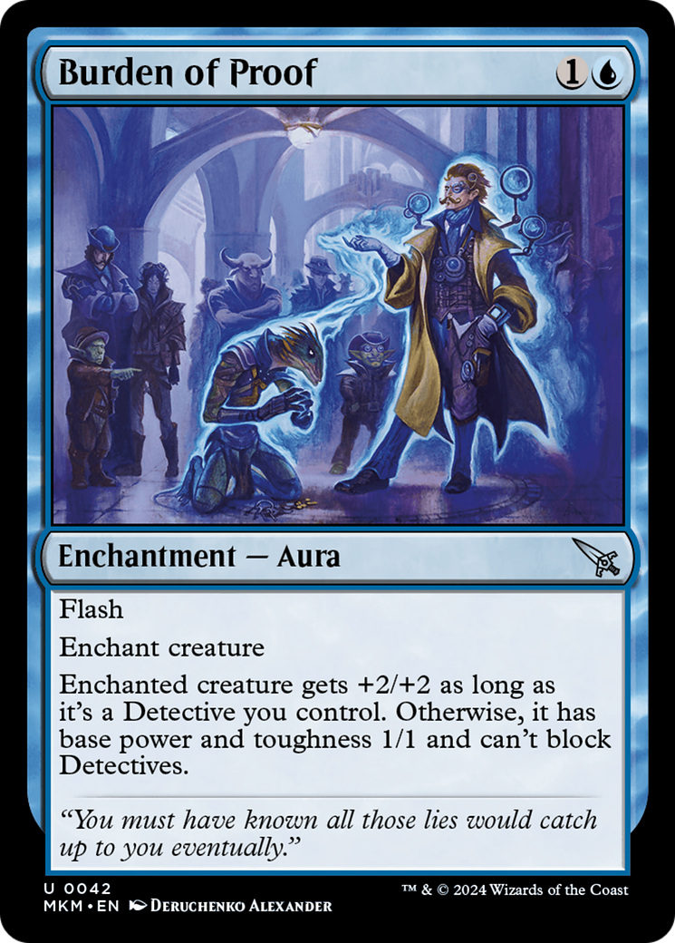 Burden of Proof (MKM) 42 - WZRD TCG