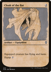 Cloak of the Bat (CLB) 443 - WZRD TCG