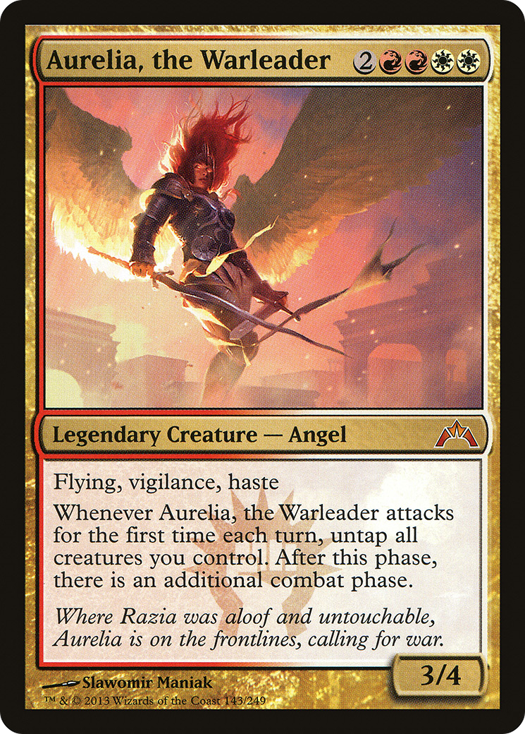 Aurelia, the Warleader (GTC) 143