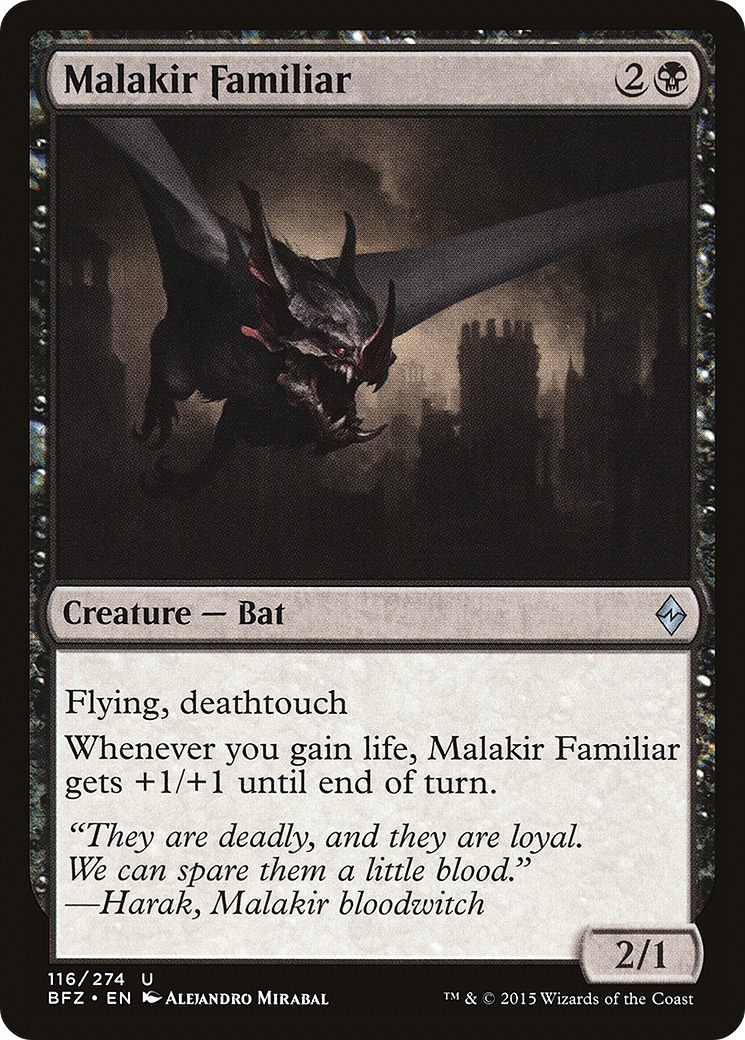 Malakir Familiar (BFZ) 116