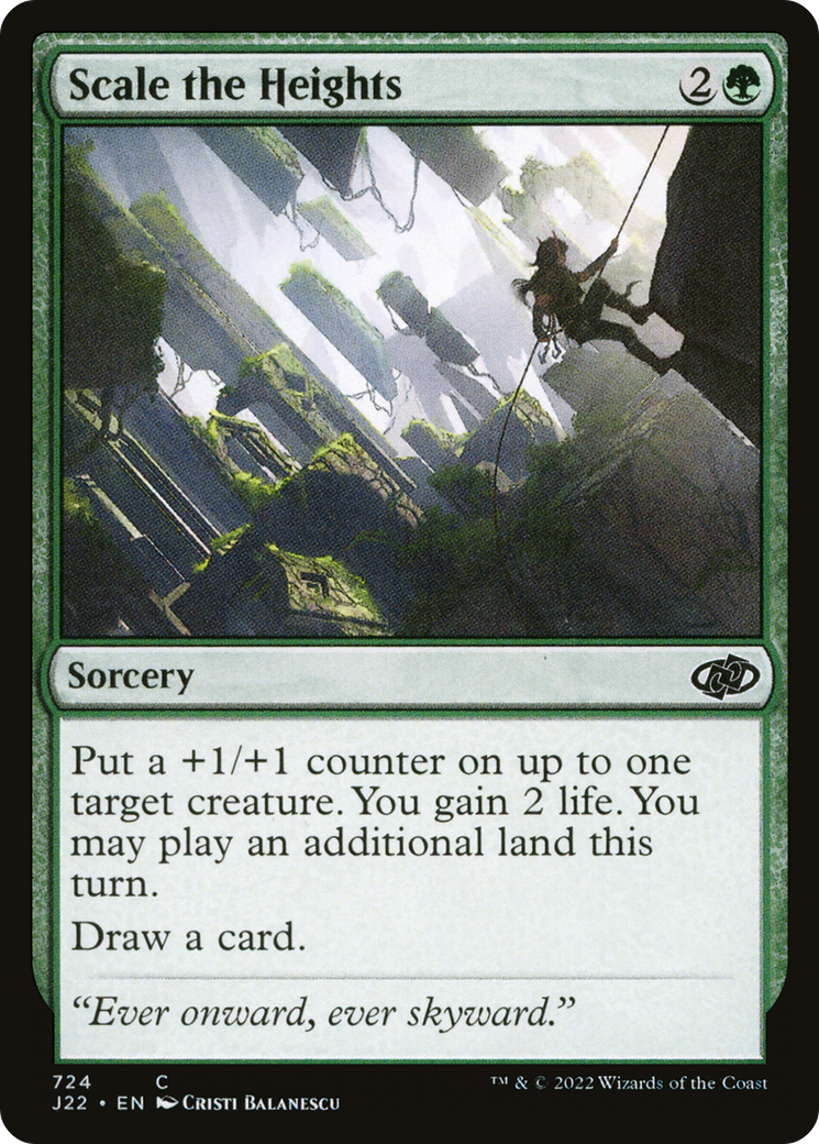 Scale the Heights (J22) 724 - WZRD TCG