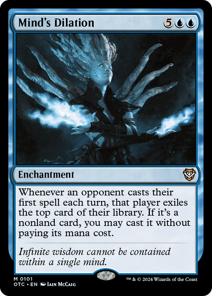 Mind's Dilation (OTC) 101 - WZRD TCG
