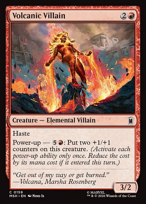 Volcanic Villain