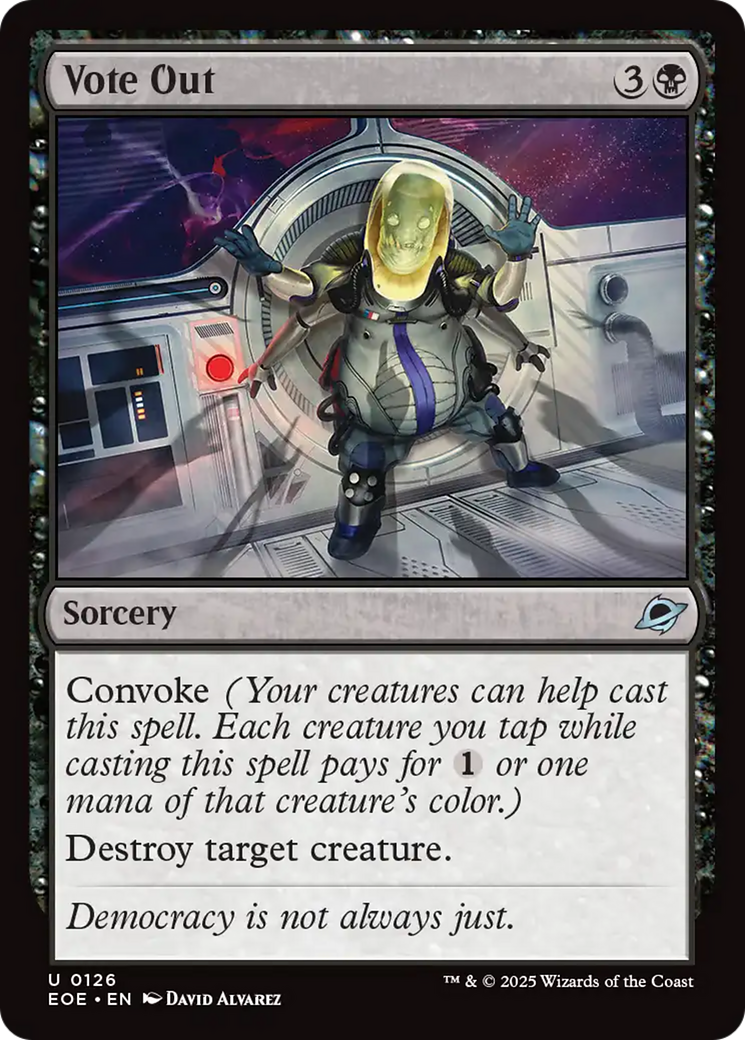 Vote Out (EOE) 126 - WZRD TCG