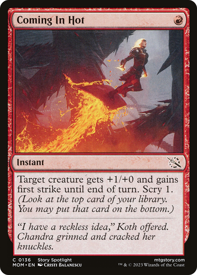 Coming In Hot (MOM) 136 - WZRD TCG