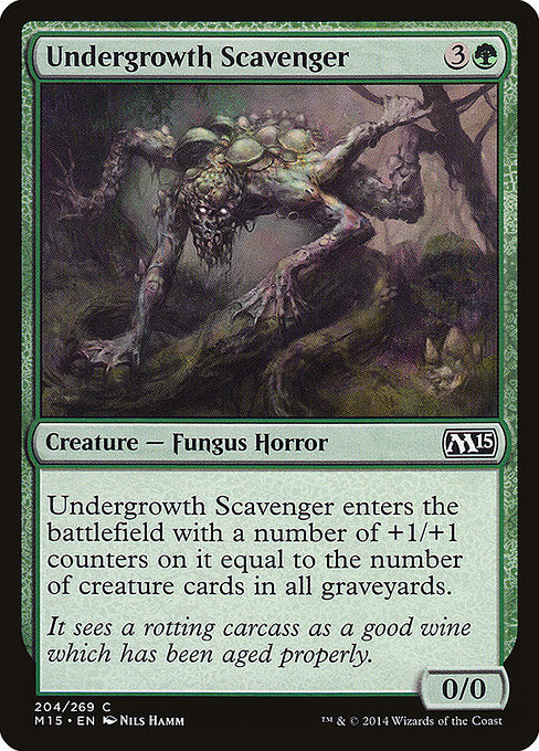 Undergrowth Scavenger front