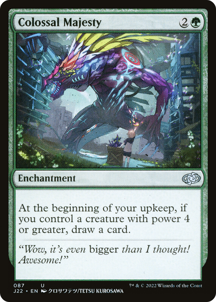 Colossal Majesty (J22) 87 - WZRD TCG