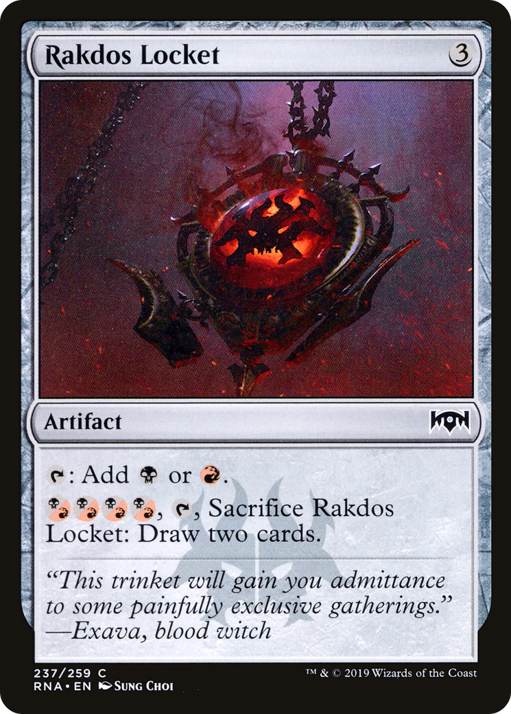 Rakdos Locket (RNA) 237 - WZRD TCG