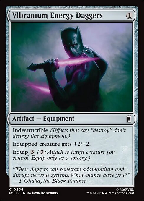 Vibranium Energy Daggers