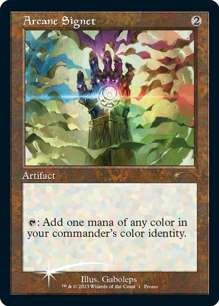 Arcane Signet (Retro Frame),, 1, Near Mint, Foil
