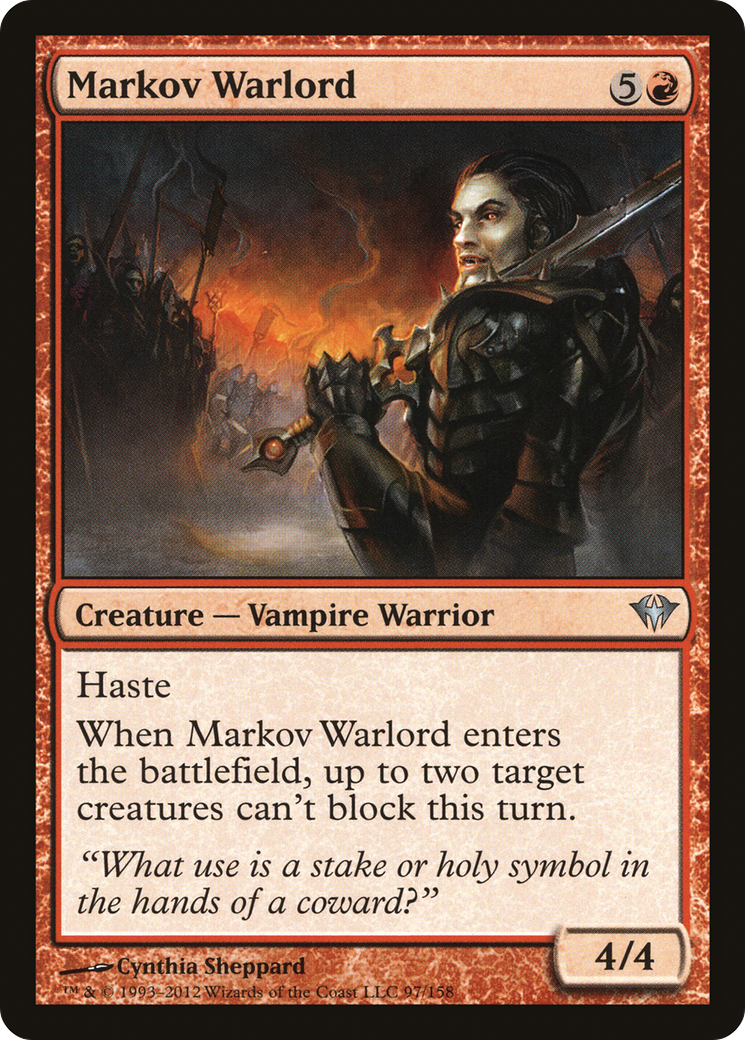 Markov Warlord (DKA) 97 - WZRD TCG