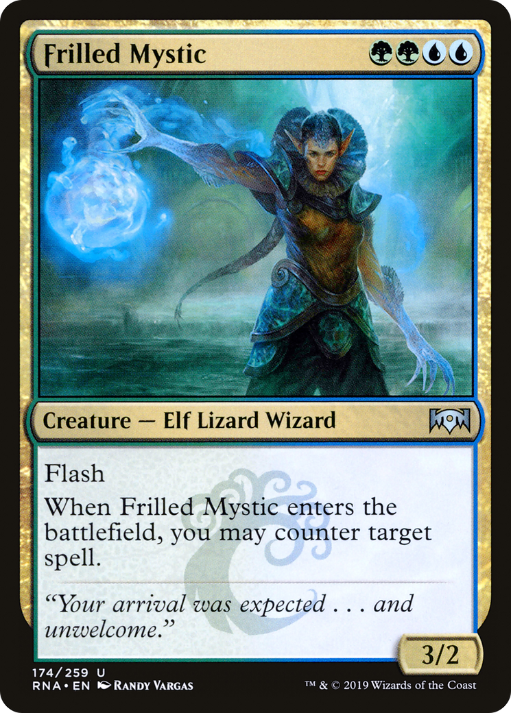 Frilled Mystic (RNA) 174 - WZRD TCG