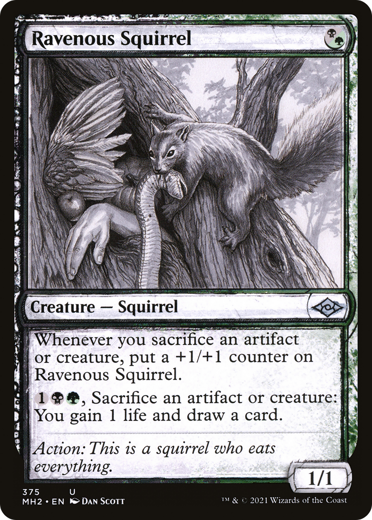 Ravenous Squirrel (MH2) 375