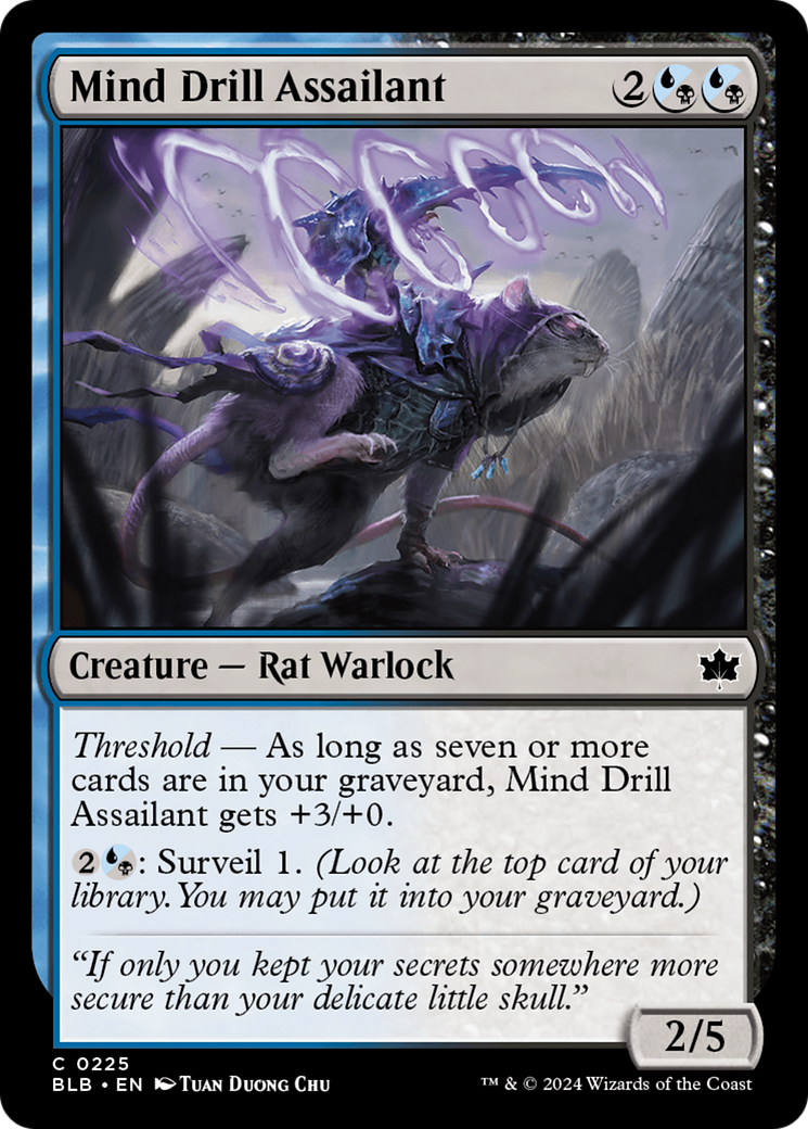 Mind Drill Assailant (BLB) 225