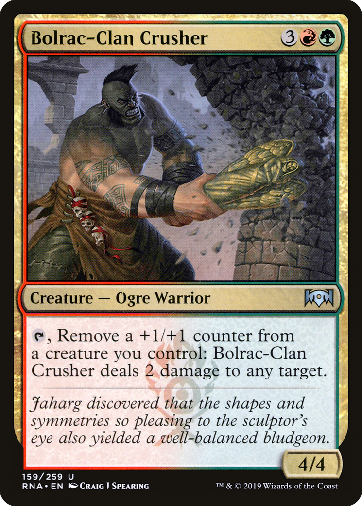 Bolrac-Clan Crusher (RNA) 159 - WZRD TCG
