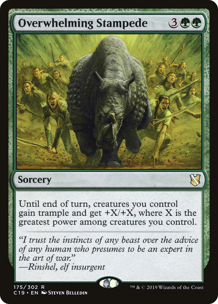 Overwhelming Stampede (C19) 175