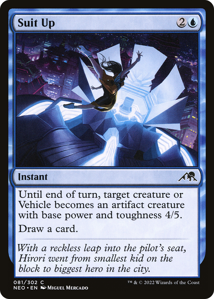 Suit Up (NEO) 81 - WZRD TCG