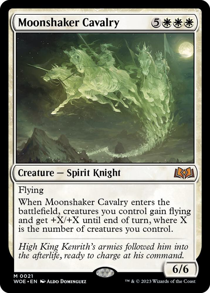 Moonshaker Cavalry, WOE, 21, NM