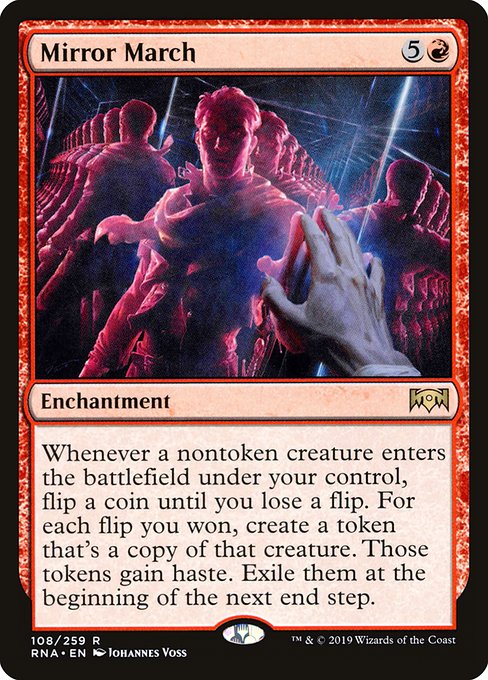 Mirror March front