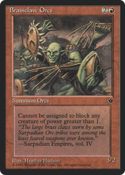 Brassclaw Orcs (FEM) 49d - WZRD TCG